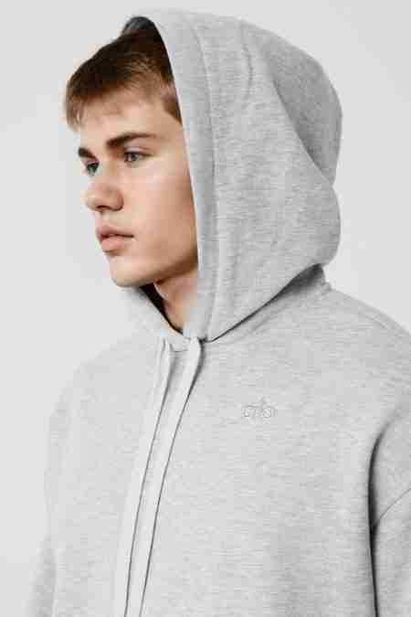 Accolade Hoodie Heather Grey Zoom in