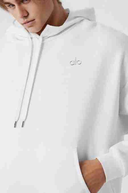 Accolade Hoodie White Zoom in