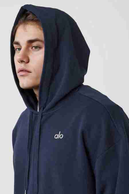 Accolade Hoodie Navy Zoom in