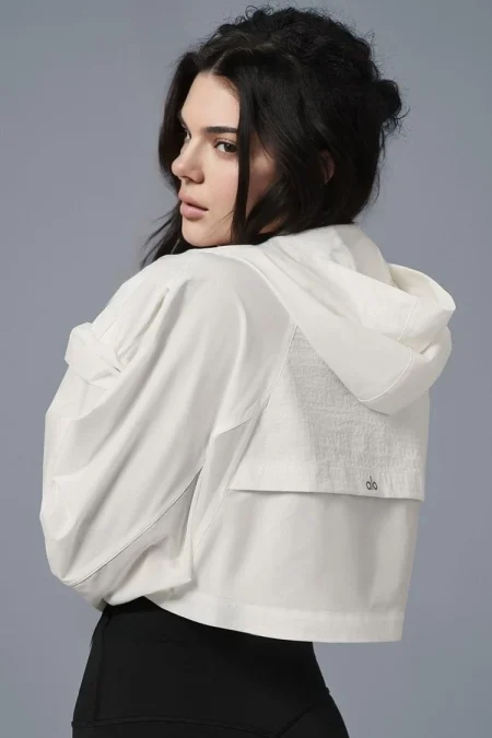 Alo Cropped Jacket Back