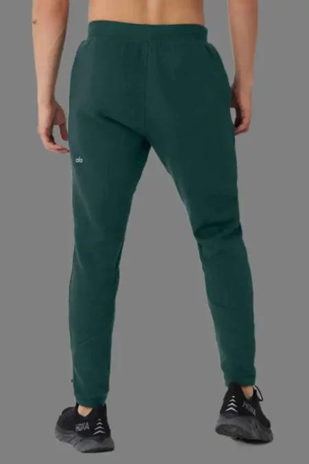 Alo Green Sweatpants Logo