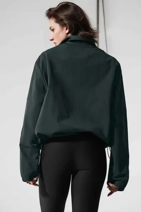 Alo Green Sweatshirt Back