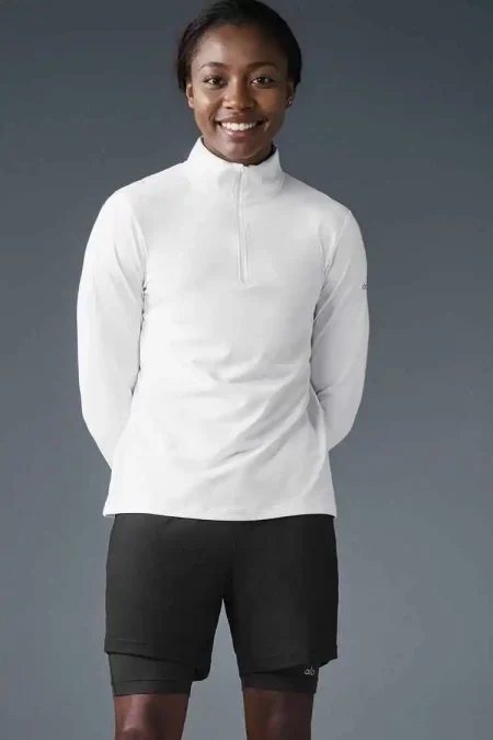 Alo White Sweatshirt