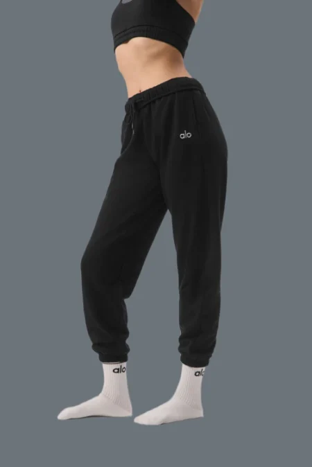 Alo Womens Sweatpants Logo
