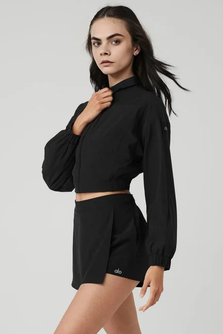 Alo clubhouse jacket Logo