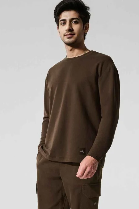 Brown Alo Sweatshirt