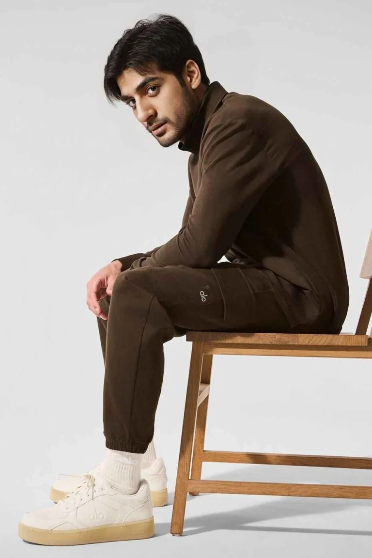 Brown Alo Sweatshirt Side