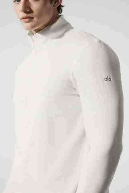 Conquer 1/4 Zip Reform Long Sleeve Bone