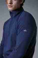 Conquer 1/4 Zip Reform Long Sleeve Navy