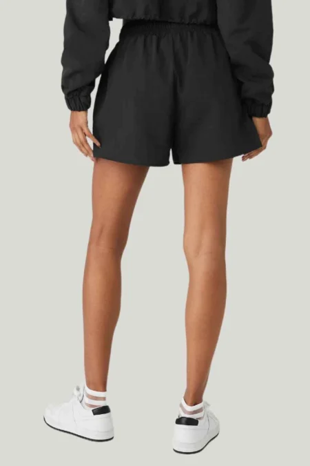Alo Alumni Shorts Back