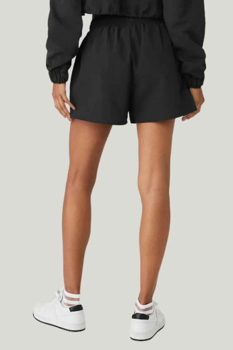 Alo Alumni Shorts Back
