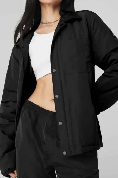 alo black jacket