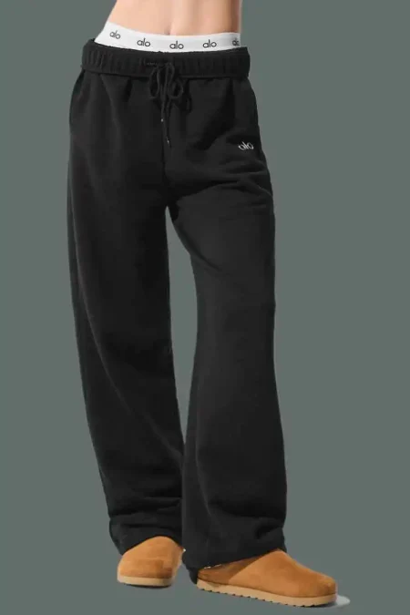 alo black sweatpants