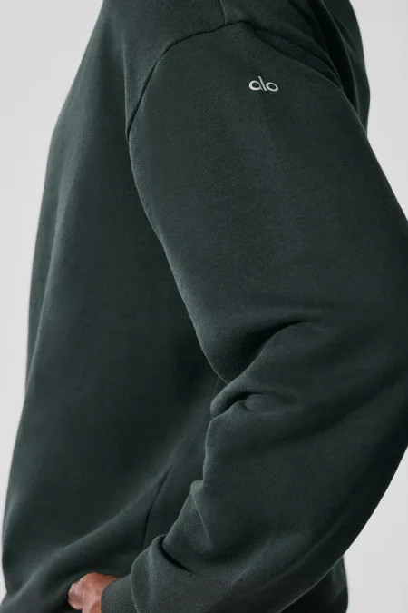 Alo Cropped Sweatshirt Logo