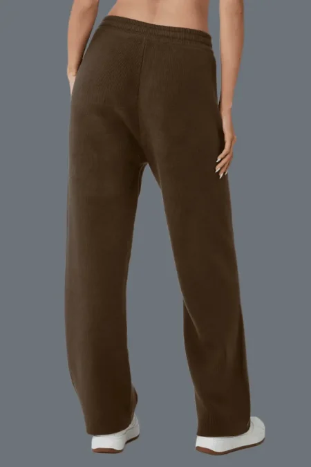Alo Espresso Sweatpants Logo