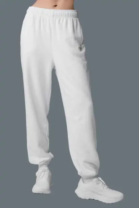 Alo White Sweatpants