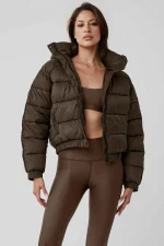 alo yoga puffer jacket