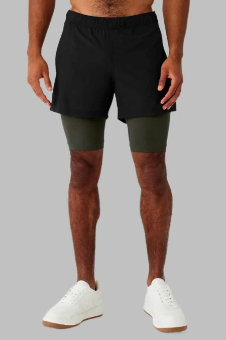Black and Green Shorts