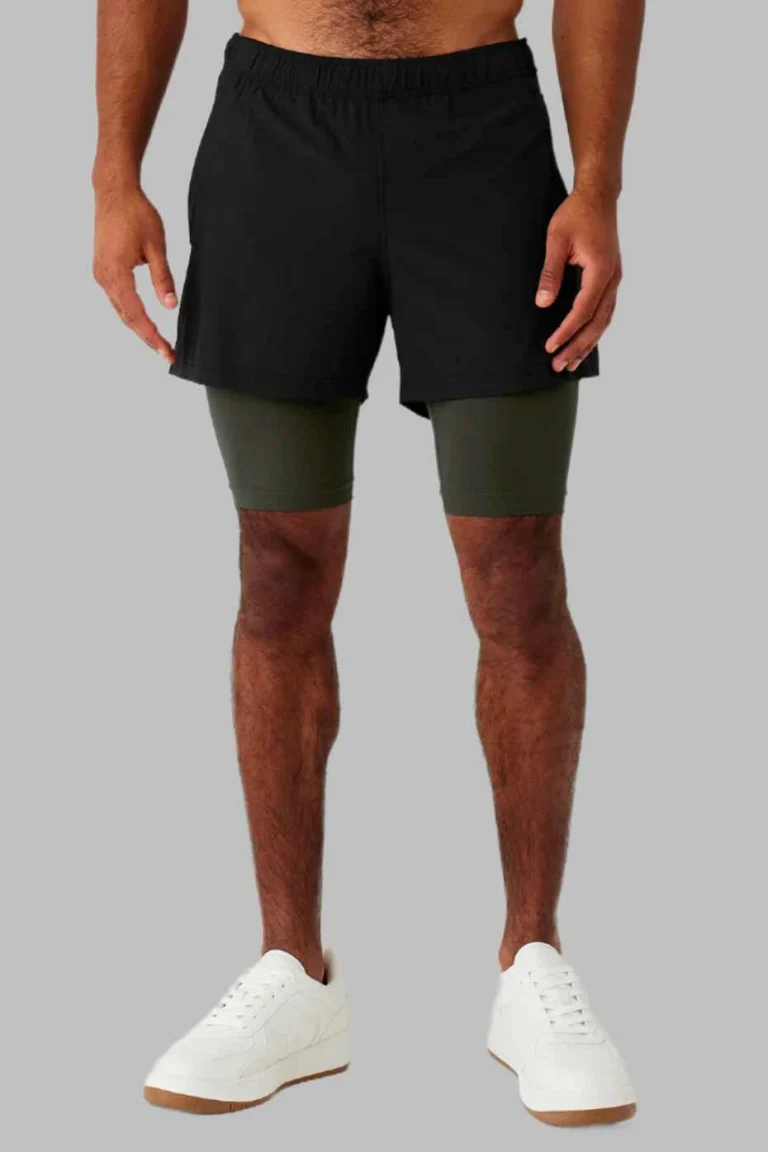 Black and Green Shorts