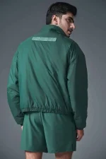 Green Tracksuit Jacket back