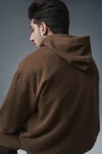 hooded tracksuit men's back
