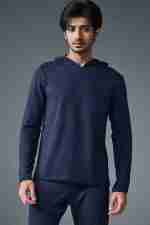 velour navy tracksuit