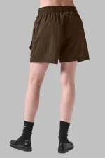 Womens Shorts Nylon Back